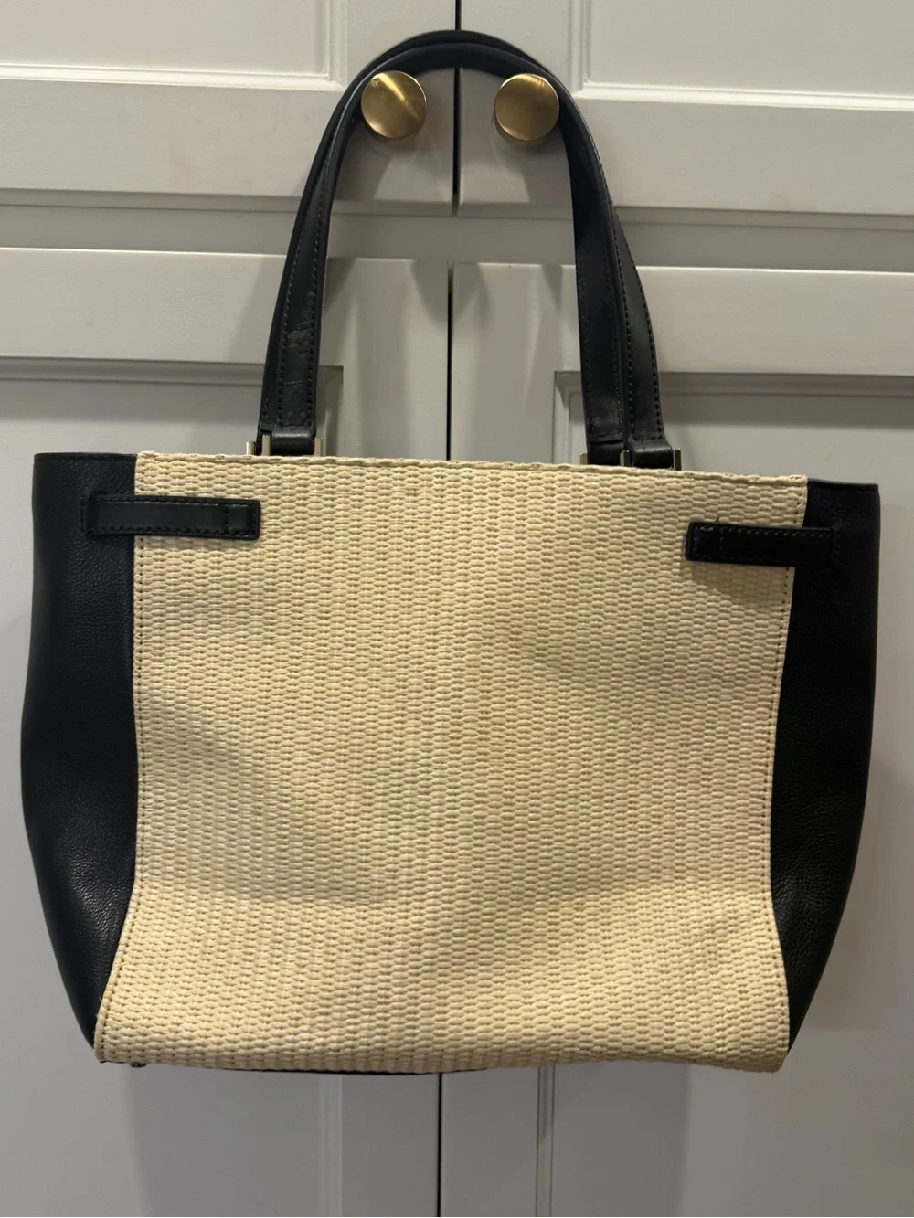 Kate Spade Houston Street Straw Tote Bag